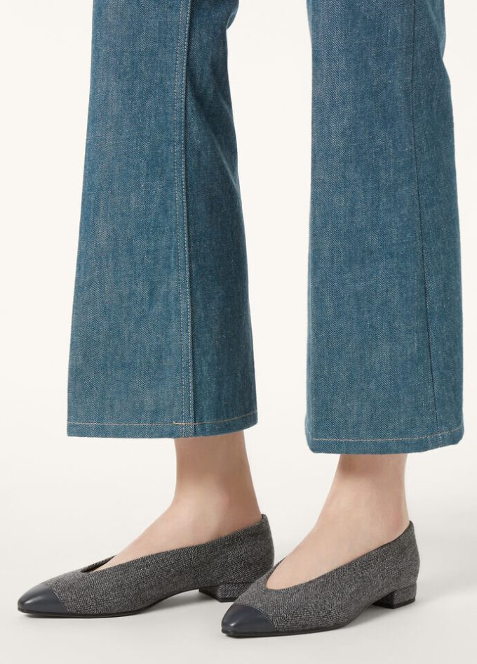 Baleriny Rebecca Cap Toe Baleriny Rebecca Cap Toe