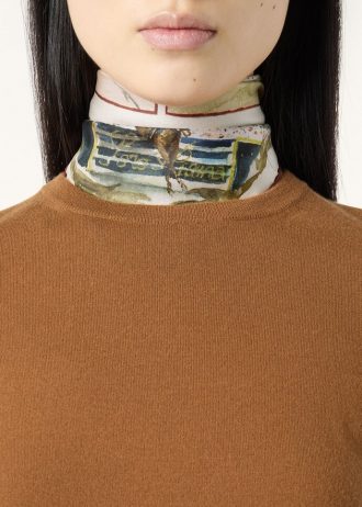 Bluza z okrągłym dekoltem
