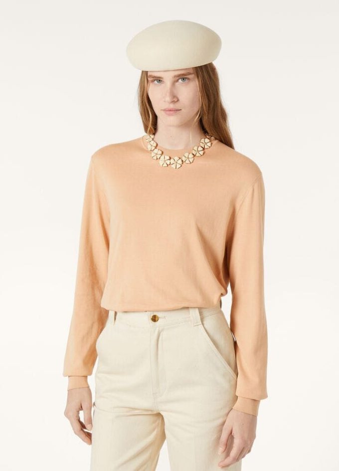 Bluza z okrągłym dekoltem Bluza z okrągłym dekoltem