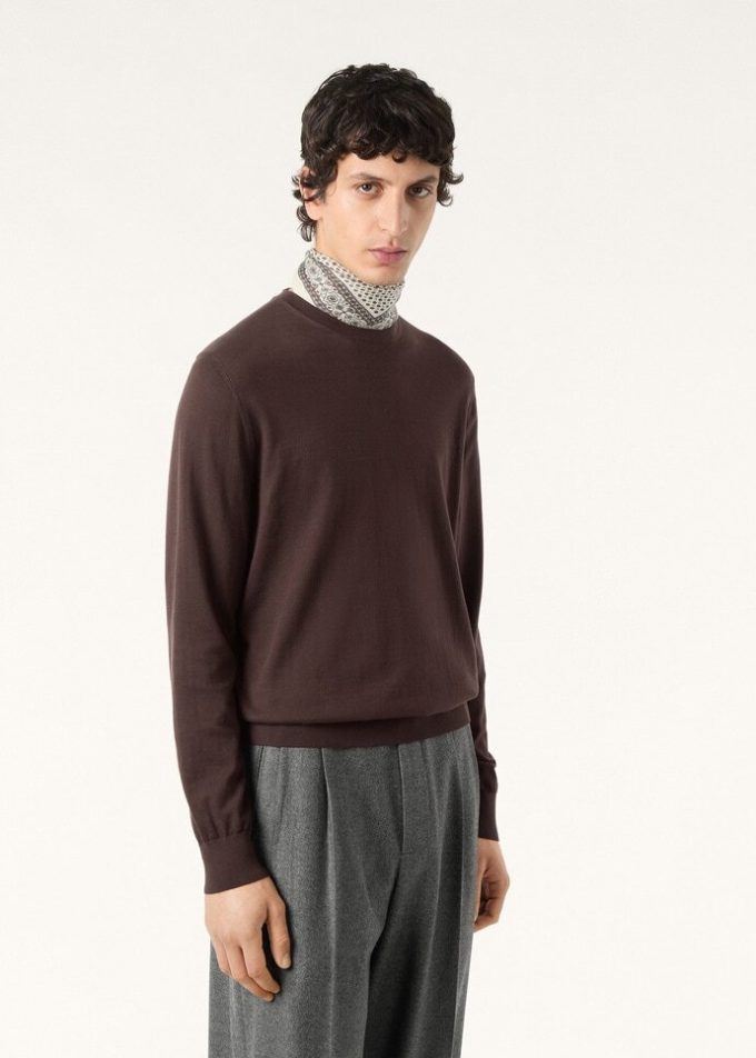 Bluza z okrągłym dekoltem Bluza z okrągłym dekoltem