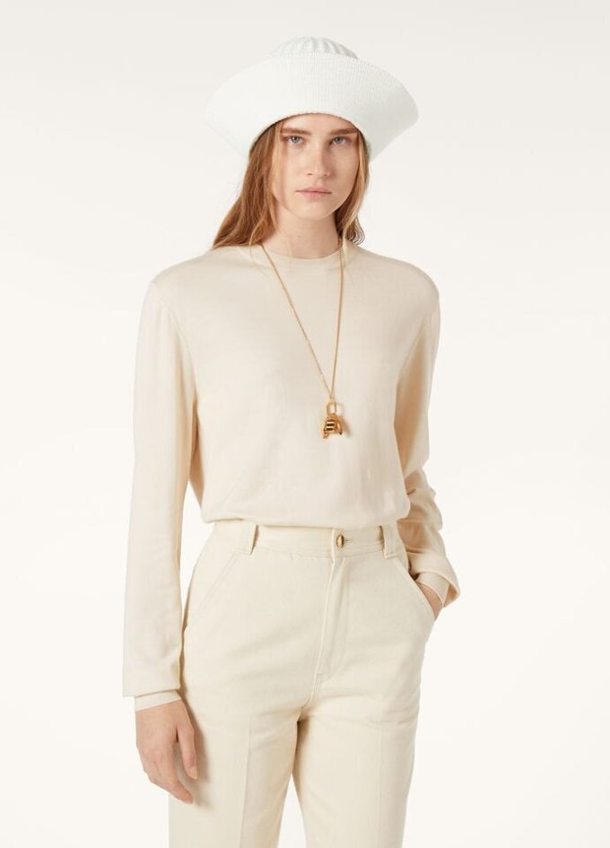 Bluza z okrągłym dekoltem Bluza z okrągłym dekoltem