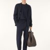 Bluza z okrągłym dekoltem Empire Bluza z okrągłym dekoltem Empire