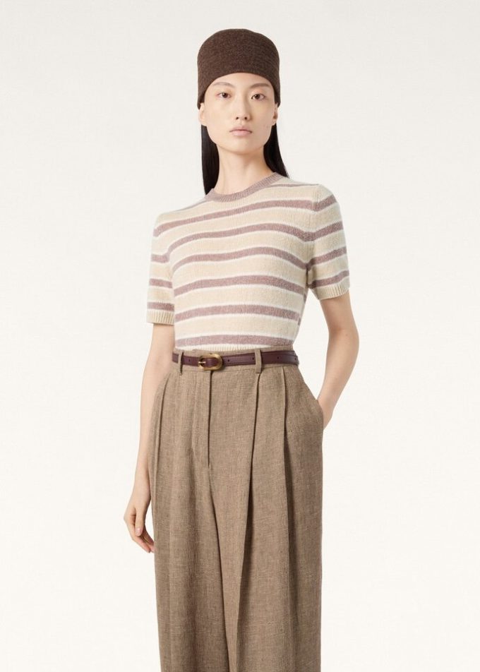 Bluza z okrągłym dekoltem Fobello Bluza z okrągłym dekoltem Fobello