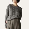 Bluza z okrągłym dekoltem Napier Bluza z okrągłym dekoltem Napier