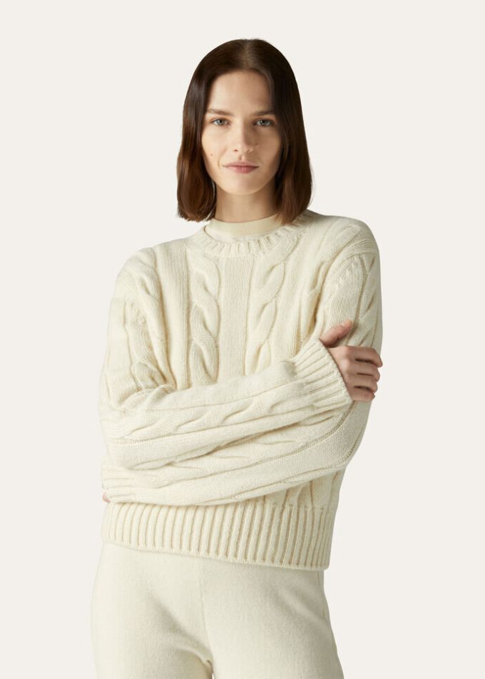 Bluza z okrągłym dekoltem Napier Bluza z okrągłym dekoltem Napier
