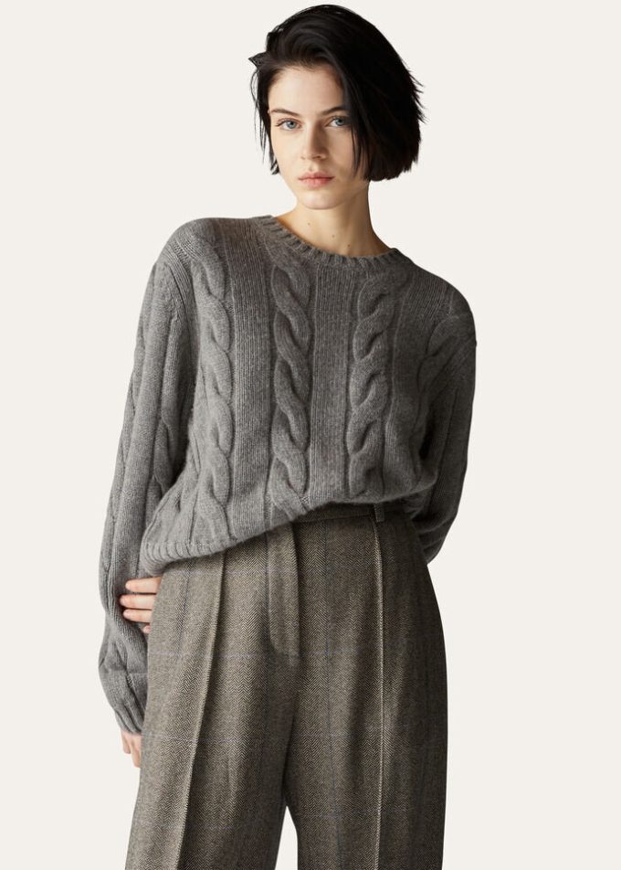 Bluza z okrągłym dekoltem Napier Bluza z okrągłym dekoltem Napier
