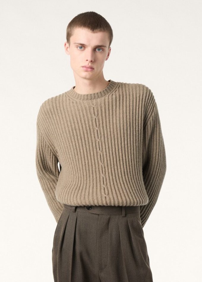 Bluza z okrągłym dekoltem Platan Bluza z okrągłym dekoltem Platan