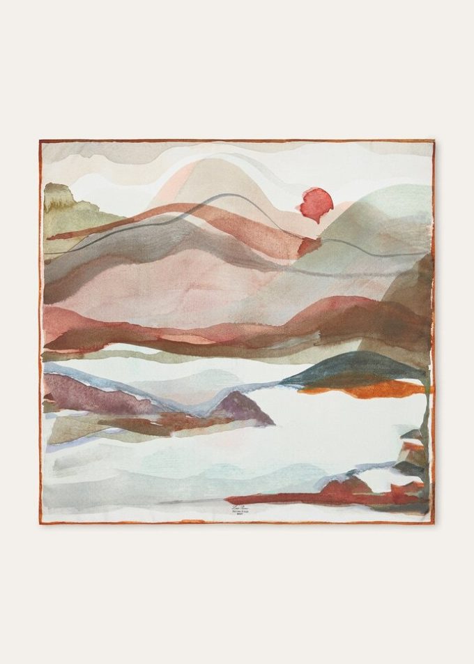 Chusta Natura Della Scozia 90 x 90