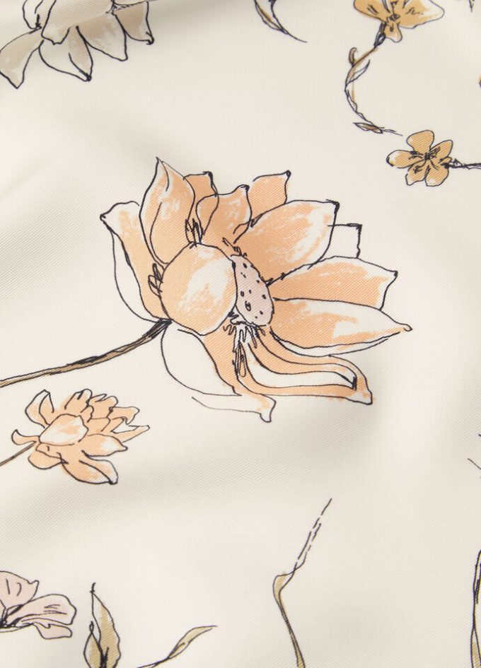 Foulard L’Arte Delle Fibre Dei Fiori 90×90 Foulard L’Arte Delle Fibre Dei Fiori 90×90