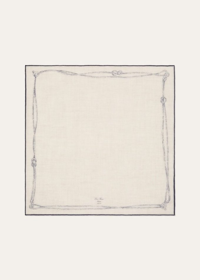 Foulard Loro Piana Alare 60×60 Foulard Loro Piana Alare 60×60