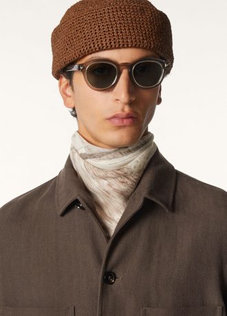 Foulard Loro Piana Storm System 60×60