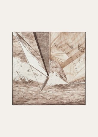 Foulard Loro Piana Storm System 60×60