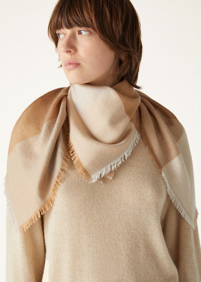 Foulard Quadrilatero del Silenzio 90×90 Foulard Quadrilatero del Silenzio 90×90