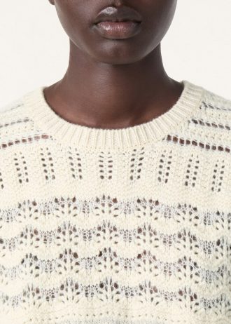 Kokonowy sweter z okrągłym dekoltem Kokonowy sweter z okrągłym dekoltem