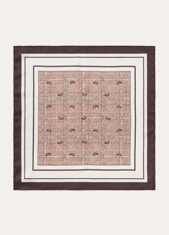 Kwadrat kieszonkowy Boteh 41×41 Kwadrat kieszonkowy Boteh 41×41