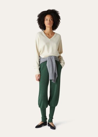 Sweter Loro z dekoltem w serek Sweter Loro z dekoltem w serek