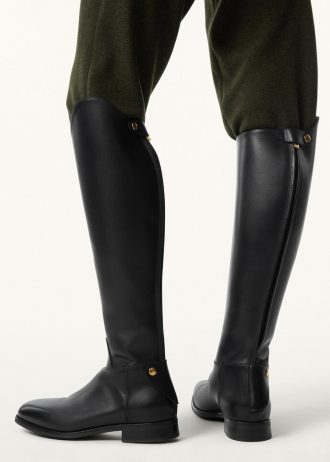 Wysokie buty jeździeckie